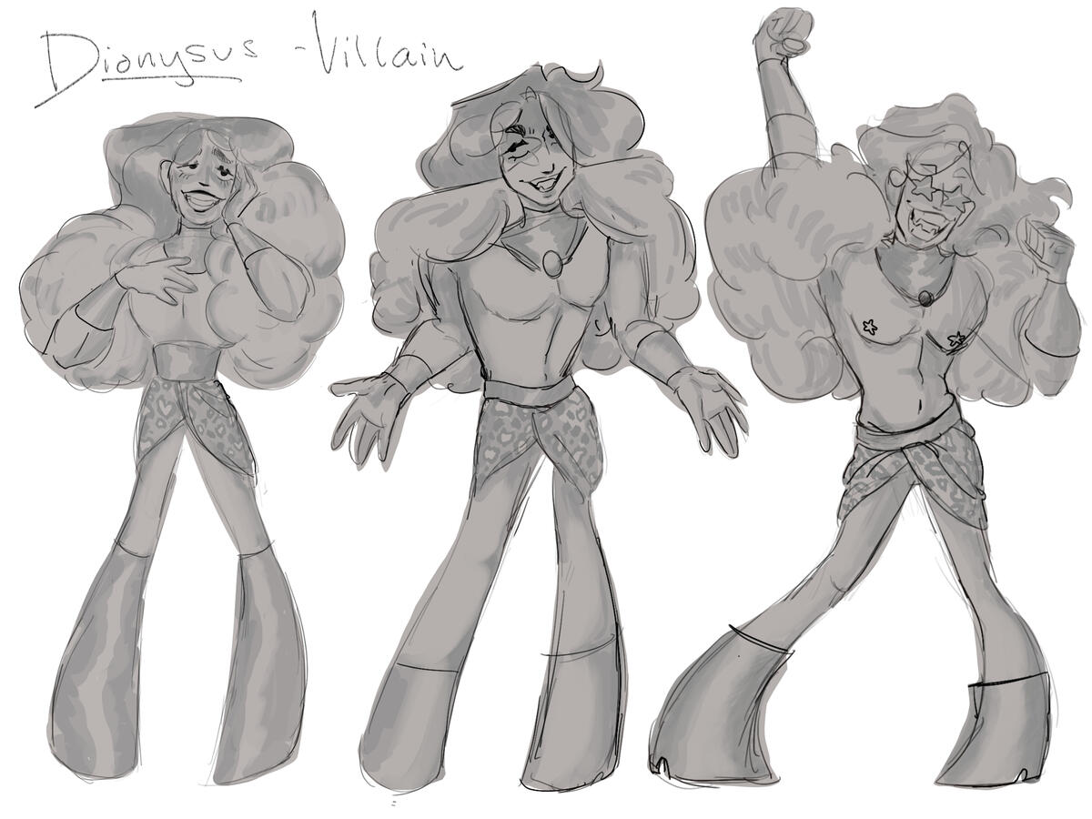 Dionysus Character Exploration
